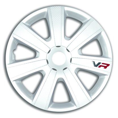Poklice 14" VR CARBON WHITE