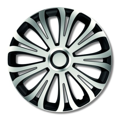 Poklice 15" AVERA SILVER BLACK