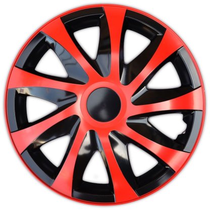 Poklice 15" DRACO CS BLACK-RED