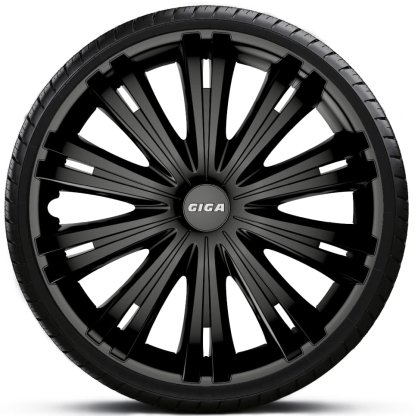 Poklice 15" GIGA BLACK