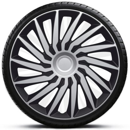 Poklice 15" KENDO SILVER BLACK