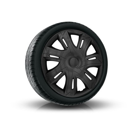 Poklice 15" N-POWER BICOLOR BLACK matné