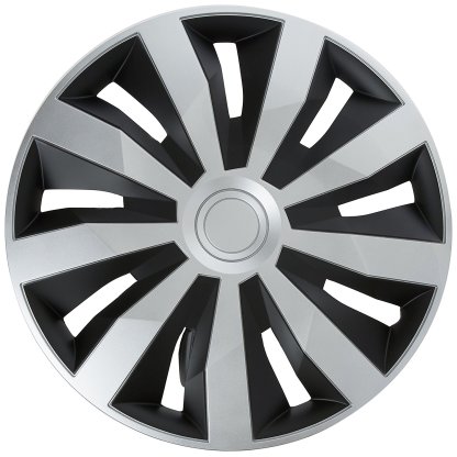 Poklice 15" PENTA SILVER BLACK