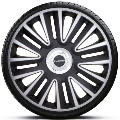 Poklice 15" QUADRO PRO SILVER BLACK