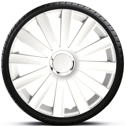 Poklice 15" SPYDER PRO WHITE