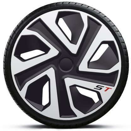 Poklice 15" ST SILVER BLACK