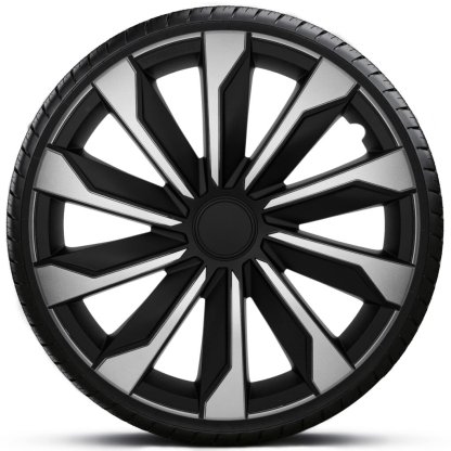 Poklice 15" TYPHOON SILVER BLACK