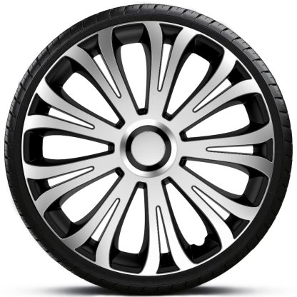 Poklice 16" AVERA SILVER BLACK