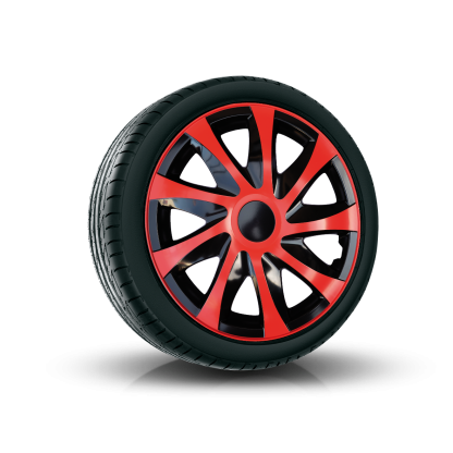 Poklice 16" DRACO CS BLACK-RED