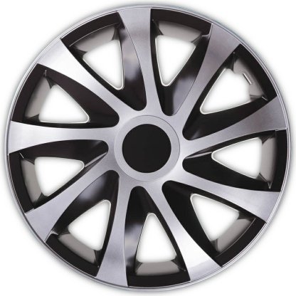 Poklice 16" DRACO CS černo-stříbrné
