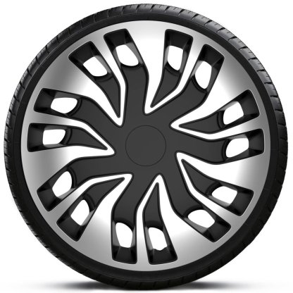 Poklice 16" FAST VAN SILVER BLACK