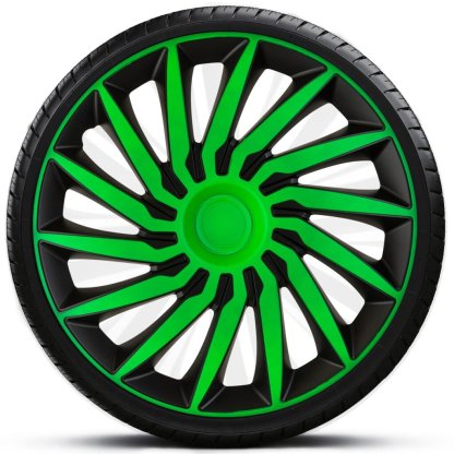 Poklice 16" KENDO GREEN BLACK
