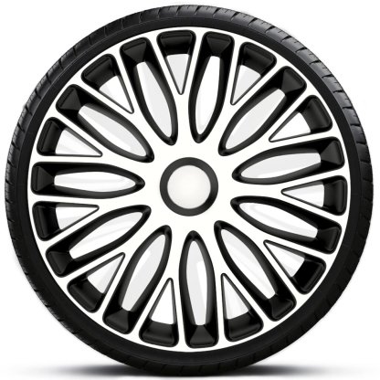 Poklice 16" MUGELLO WHITE BLACK
