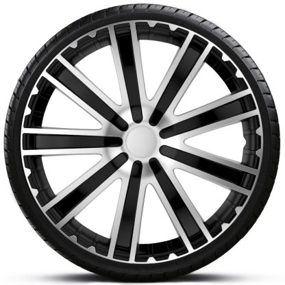 Poklice 16" TORO SILVER BLACK , sada 4ks