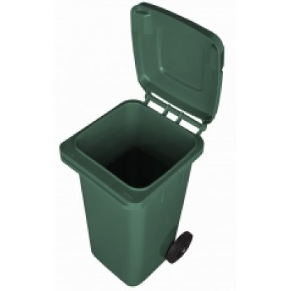 Popelnice plastová 120L zelená