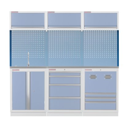 Postranní lišta k PROFI BLUE děrované závěsné desce 32,5 x 1420 x 30 mm - MWGB1375A