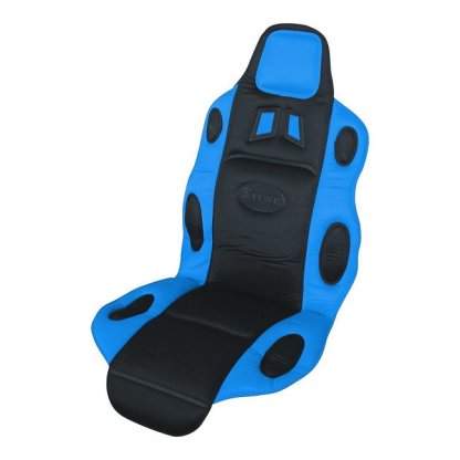 Potah sedadla RACE černo-modrý, 31651