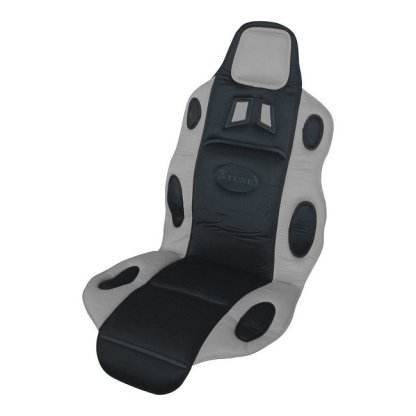 Potah sedadla RACE černo-šedý, 31650