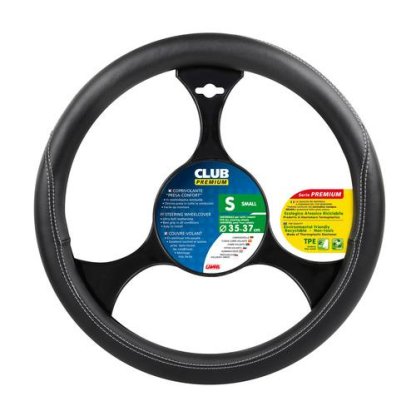 Potah volantu CLUB "S" 35 - 37cm černý, 33115