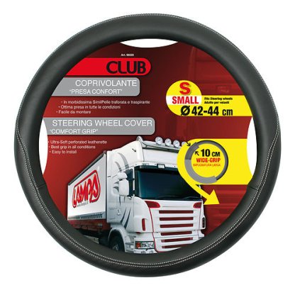 Potah volantu CLUB S 42-44cm, š.10cm černý, 98845