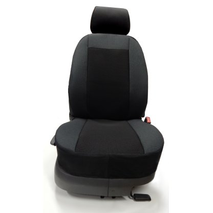 Potahy sedadel Octavia II sedák vcelku + opěradlo dělené +airbag