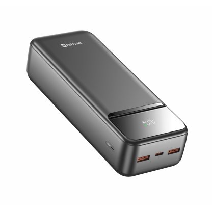 Power Bank SWISSTEN Power Line II 30000 mAh, černá, 49063