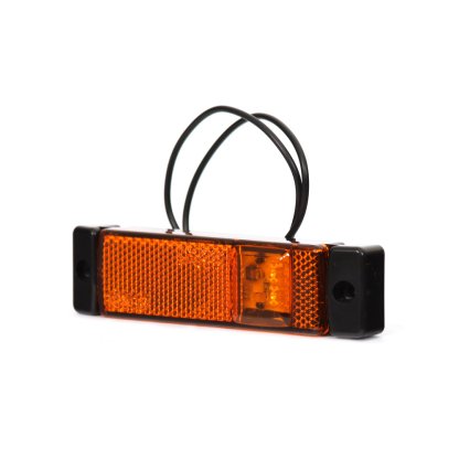 Poziční sdružené boční světlo, 12V-24V, LED, W45