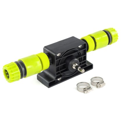 Přečerpávací pumpička poháněná vrtačkou, 3/4" přípojky + 2 1/2" adaptéry, 86867