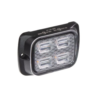 PREDATOR 16x1W LED, 12-24V, oranžový, ECE R65