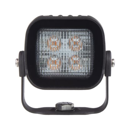 PREDATOR 4x3W LED, 12-24V, oranžový, ECE R65 na U držáku