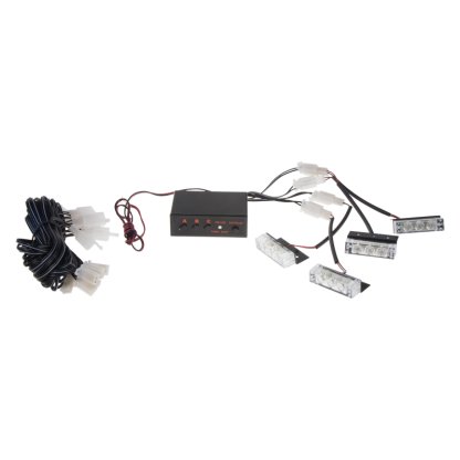 PREDATOR LED do mřížky, 12V, modrý