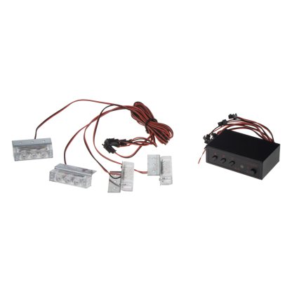PREDATOR LED do mřížky, 12V, oranžový