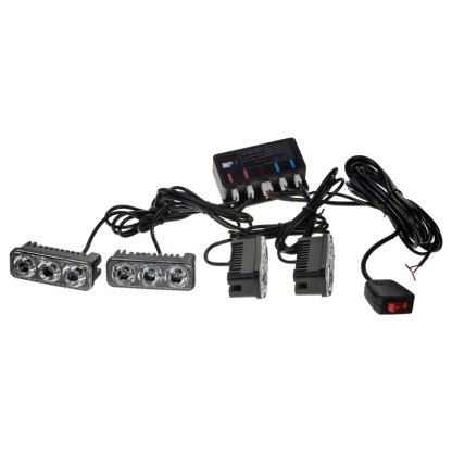 PREDATOR LED vnější, 12x LED 1W, 12V, oranžový