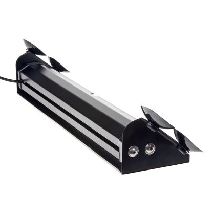 PREDATOR LED vnitřní, 12x3W, 12-24V, modro-červený, 356mm, ECE R10