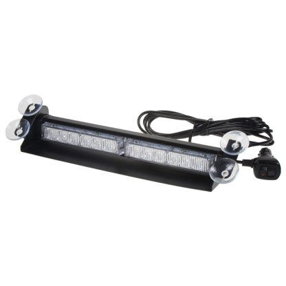 PREDATOR LED vnitřní, 12x3W, 12-24V, modrý, 356mm, ECE R10