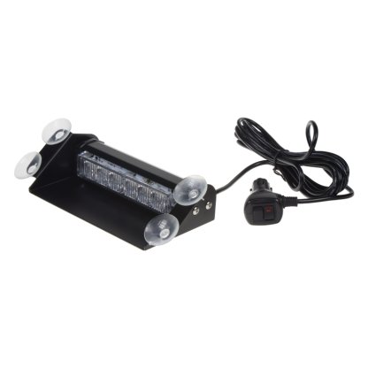 PREDATOR LED vnitřní, 6x3W, 12-24V, modrý, 210mm, ECE R10
