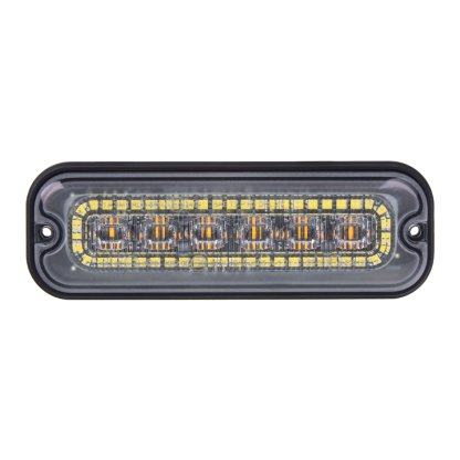 Přední bílé obrysové LED světlo s výstražným oranžovým světlem, 12-24V, ECE R65