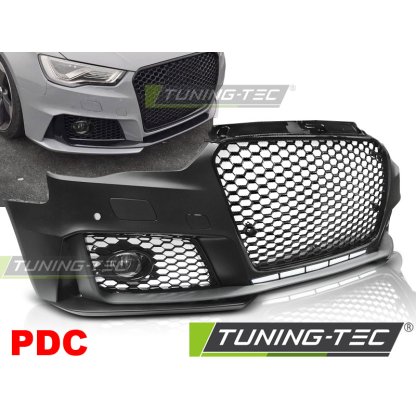 Přední nárazník AUDI A3 12-16 RS3 Style černá lesk PDC