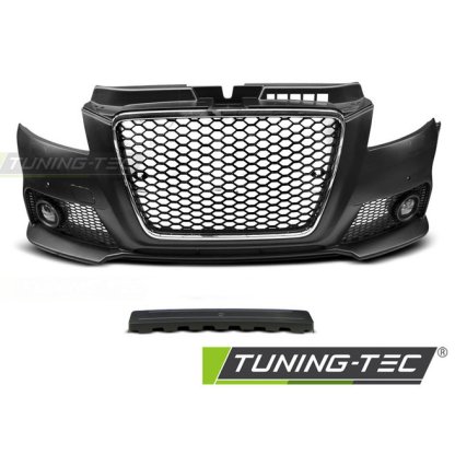 Přední nárazník AUDI A3 8P 08-12 RS style chrom černá PDC