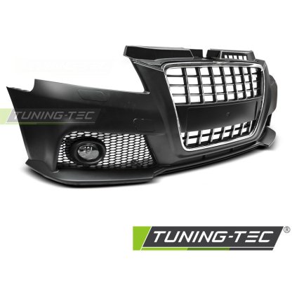 Přední nárazník AUDI A3 8P 08-12 S8 style chrom/černá