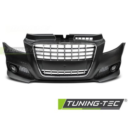 Přední nárazník AUDI A3 8P 08-12 S8 style chrom/černá