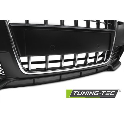 Přední nárazník AUDI A4 B7 04-08 S-LINE chrom černá
