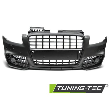 Přední nárazník AUDI A4 B7 04-08 S-LINE matt černá PDC