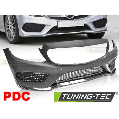 Přední nárazník Mercedes-Benz C W205 14- AMG S63 look PDC