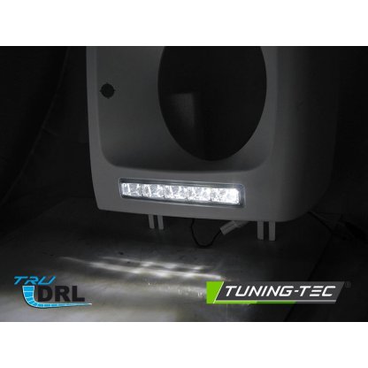 Přední rámek světel s LED denními světly a LED blinkrem Mercedes-Benz G W461/W463 01-12 bílé bez laku