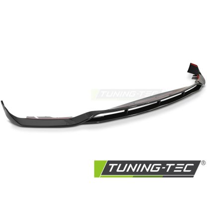 Přední spoiler-lippa pro BMW G30 G31 LCI 20- sport style - černý lesk