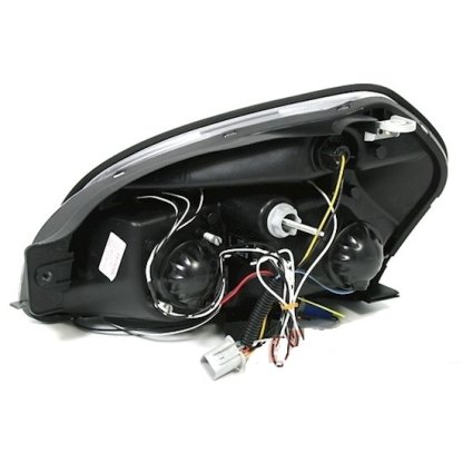Přední světla angel eyes Hyundai Tucson černé