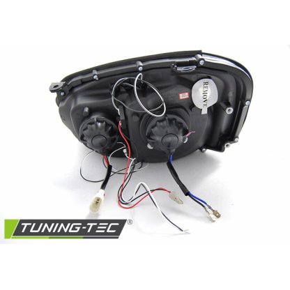 Přední světla angel eyes Subaru Impreza 03-05 černá