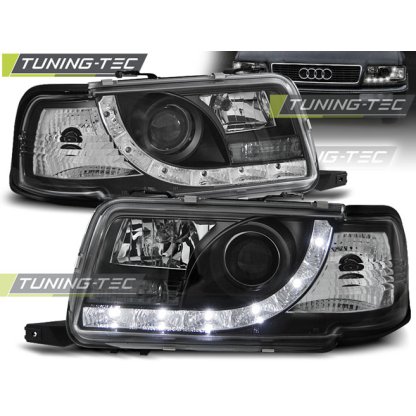 Přední světla Devil eyes AUDI 80 91-96 černá