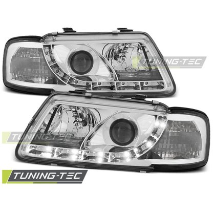 Přední světla Devil eyes AUDI A3 8L 96-00 chrom